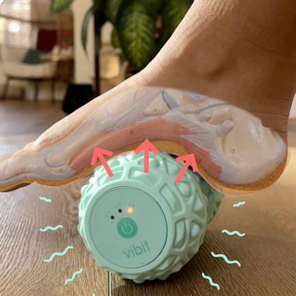 Tragbare vibrierende Massagerolle
