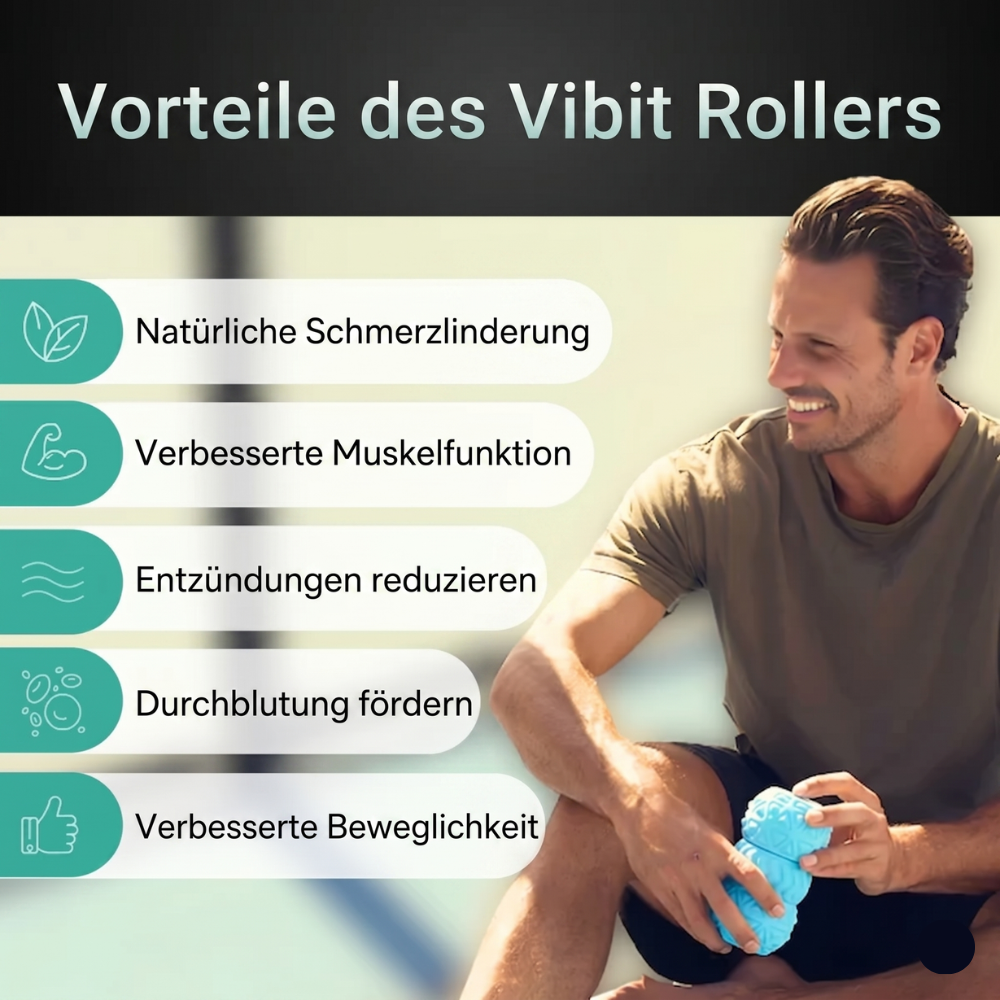 Tragbare vibrierende Massagerolle