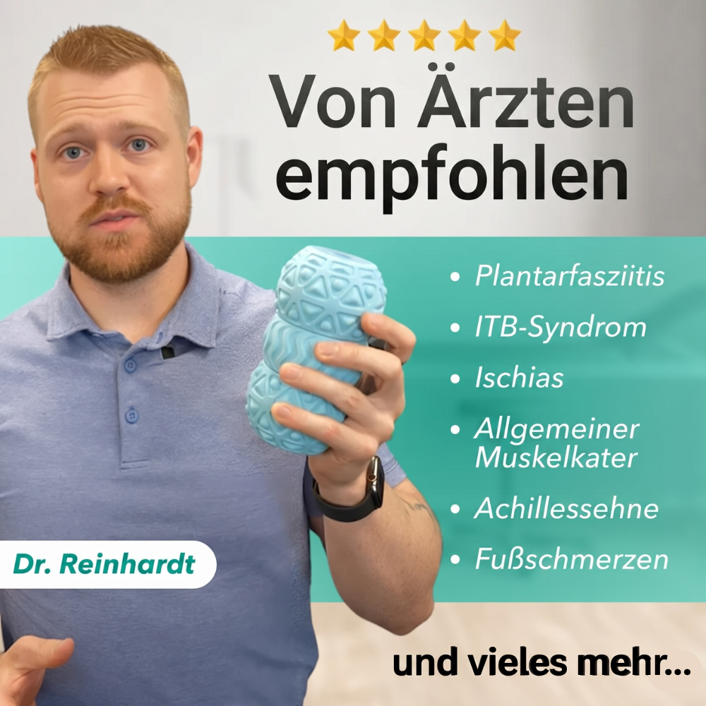 Tragbare vibrierende Massagerolle