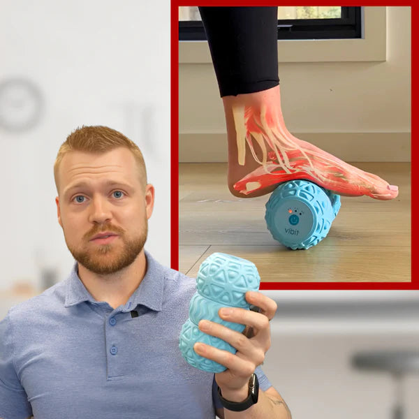 Tragbare vibrierende Massagerolle